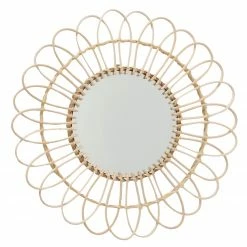 Wandspiegel - natur - Ø 50 cm