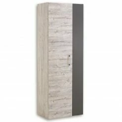 Seitenschrank - Sandeiche-Lava - 60 cm breit