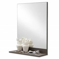 Spiegel - Lava - mit Ablage