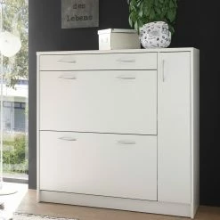 Schuhkipper - weiß - 108 cm breit -Flur & Diele Verkaufsgeschäft 0153001502 05 1600Wx1600H