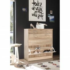 Schuhkipper - Sonoma Eiche - 87 cm breit -Flur & Diele Verkaufsgeschäft 0153012400 03 1600Wx1600H