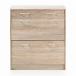 Schuhkipper - Sonoma Eiche - 87 cm breit