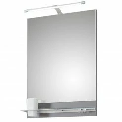 Spiegel - Quarzgrau matt - 50x70 cm -Flur & Diele Verkaufsgeschäft 0287055800 03 1600Wx1600H