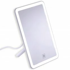 LED-Kosmetikspiegel - weiß - Touchdimmer