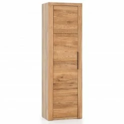 Garderobenschrank - Eiche - teilmassiv - 60 cm