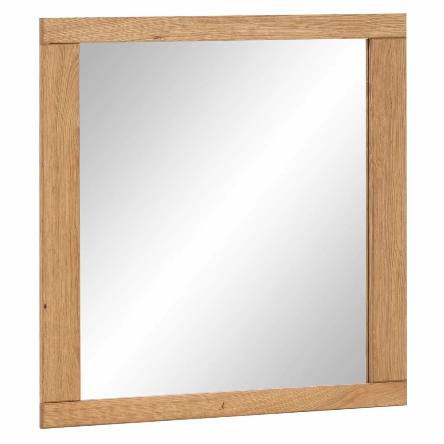 Spiegel - Eiche massiv - 80x80 cm 4 Spiegel - Eiche massiv - 80x80 cm – Bild 2