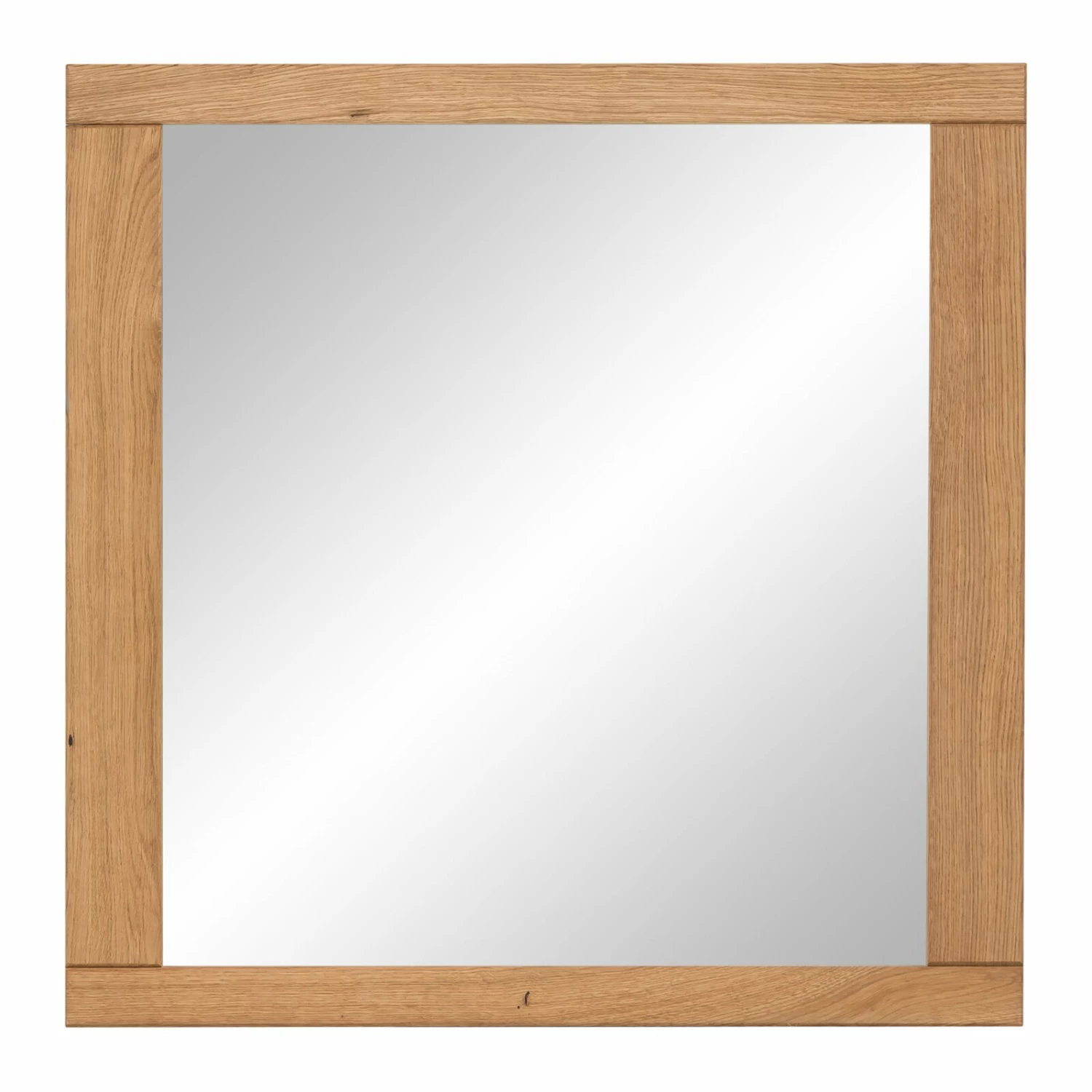 Spiegel - Eiche massiv - 80x80 cm 3 Spiegel - Eiche massiv - 80x80 cm