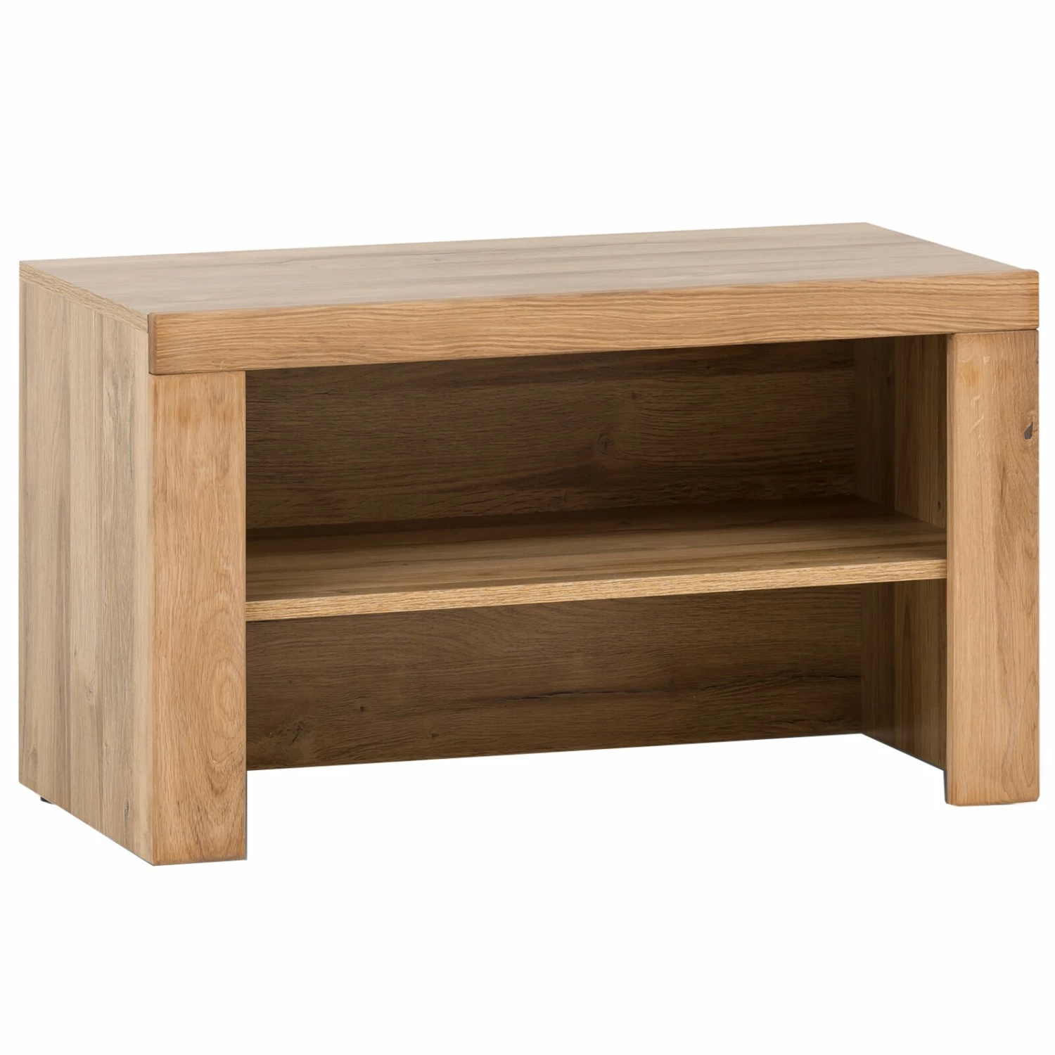 Garderobenbank - Eiche - teilmassiv - 90 cm 3 Garderobenbank - Eiche - teilmassiv - 90 cm