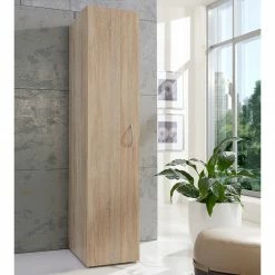 Schrank - Eiche sägerau - 50 cm breit -Flur & Diele Verkaufsgeschäft 0424038500 02 1600Wx1600H