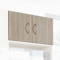 Aufsatz - Eiche sägerau - 80x40x54 cm