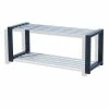Schuhregal 14427 Chrom/schwarz Metall -Flur & Diele Verkaufsgeschäft 1015015300 1600Wx1600H