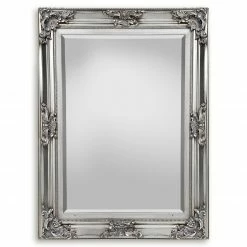 Spiegel - silber Hochglanz - 85x115 cm