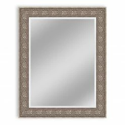 Wandspiegel - silber - Facettenschliff - 60x80 cm