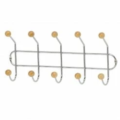 Wandgarderobe - chromfarben - 36 cm