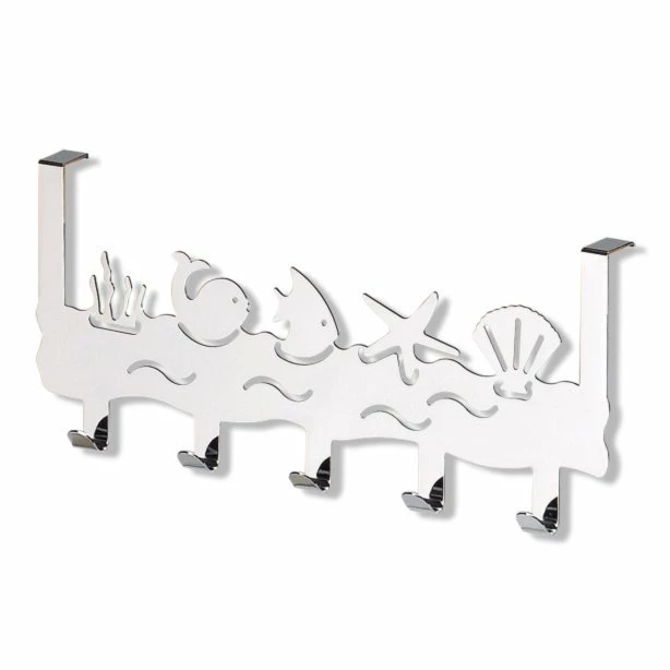 Türgarderobe - Chrom - Strand-Optik 3 Türgarderobe - Chrom - Strand-Optik