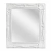 Spiegel - weiß - 34x39 cm -Flur & Diele Verkaufsgeschäft 1015227100 1600Wx1600H