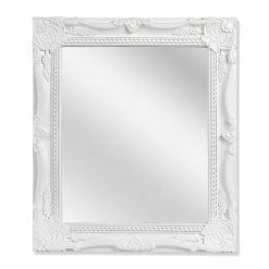 Spiegel - weiß - 34x39 cm