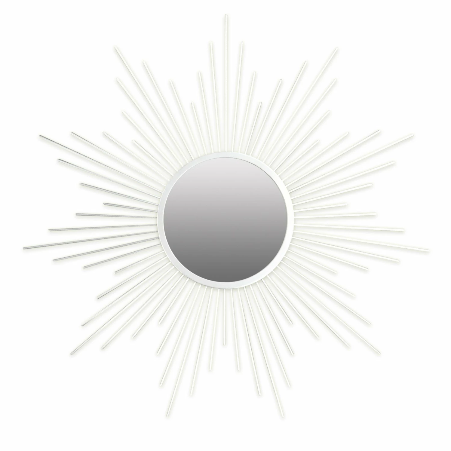 Wandspiegel - silber - Sonne 4 Wandspiegel - silber - Sonne – Bild 2