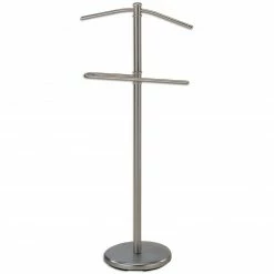 Herrendiener - Edelstahloptik - 48x105 cm