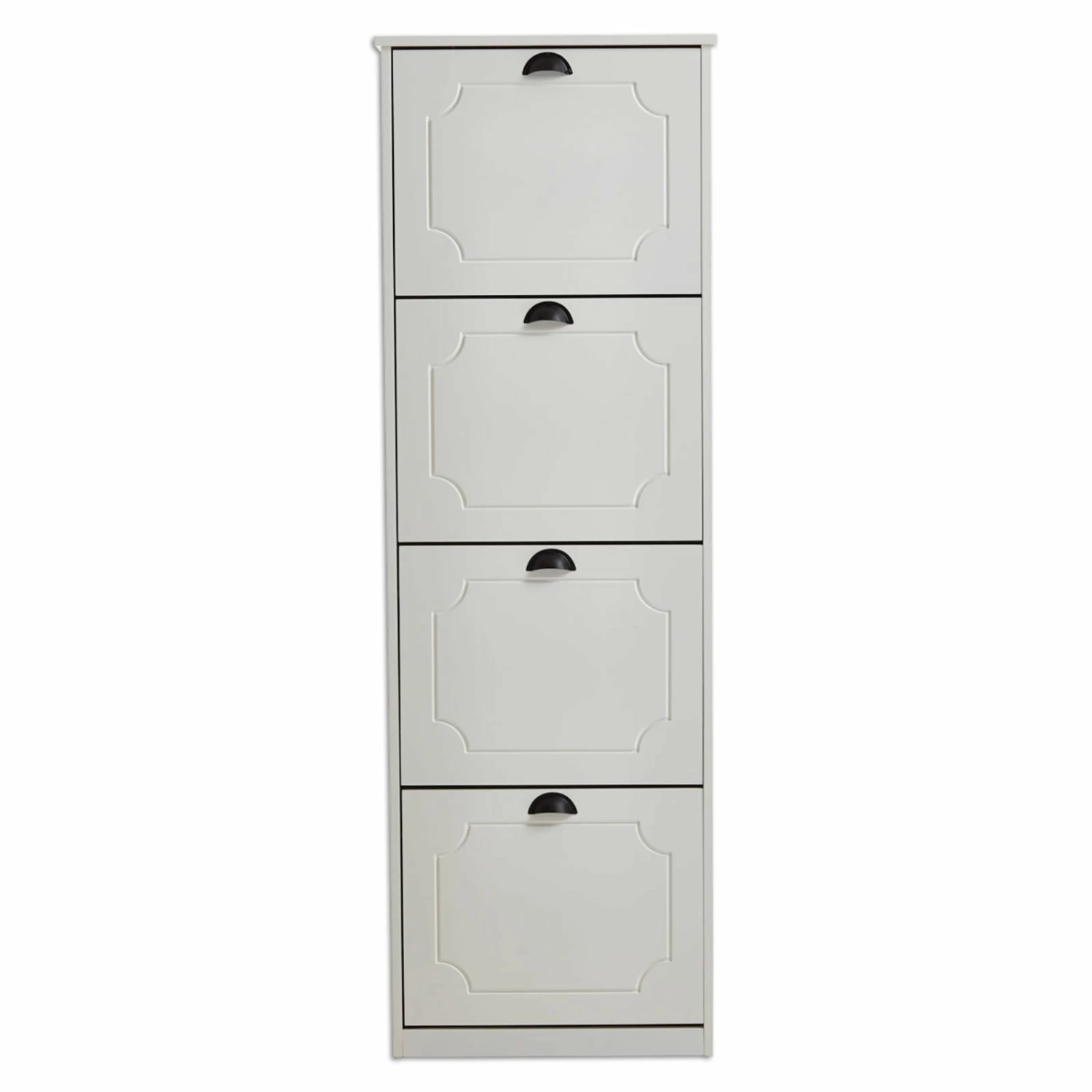 Schuhkipper - weiß - 4 Klappen - 53 cm breit 3 Schuhkipper - weiß - 4 Klappen - 53 cm breit