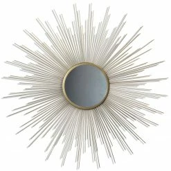 Wandspiegel - goldfarben - 70 cm