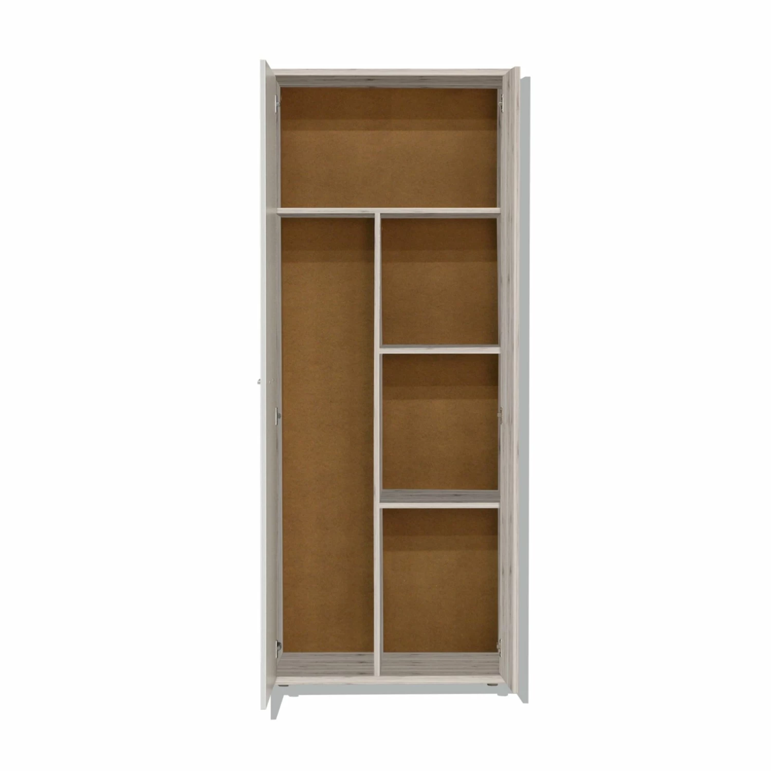 Haushaltsschrank - Sandeiche - 3 Einlegeböden - 69 cm breit 4 Haushaltsschrank - Sandeiche - 3 Einlegeböden - 69 cm breit – Bild 2