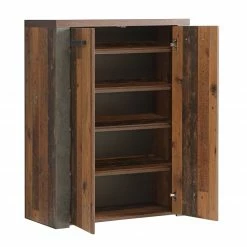 Schuhschrank - Old Wood Vintage-Betonoptik - 86 cm breit 8 Schuhschrank - Old Wood Vintage-Betonoptik - 86 cm breit -Flur & Diele Verkaufsgeschäft 1023016400 02 1600Wx1600H