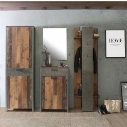 Kleiderpaneel - Old Wood Vintage - Betonoptik -Flur & Diele Verkaufsgeschäft 1023021100 02 1600Wx1600H