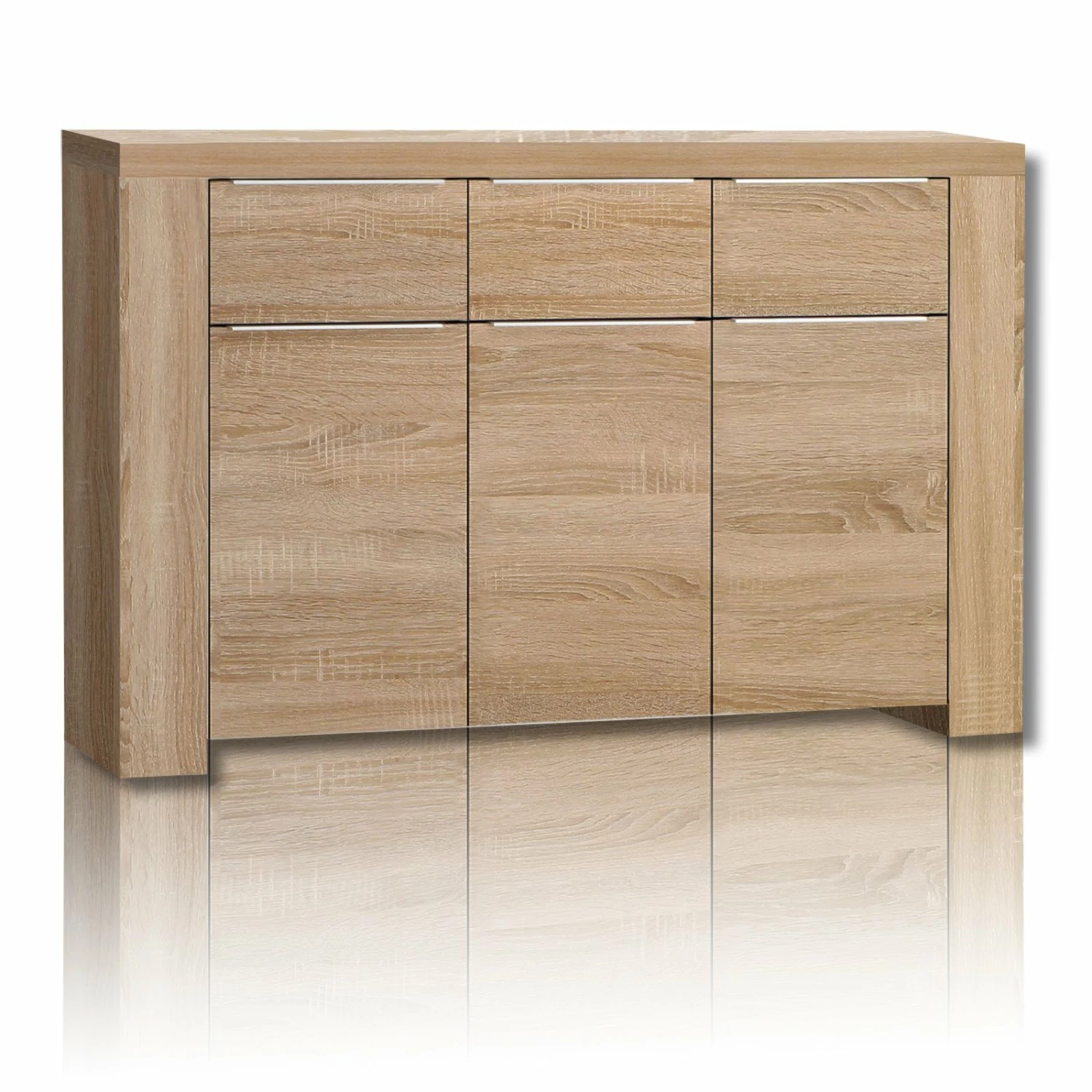 Sideboard - Sonoma Eiche - 144 cm breit 3 Sideboard - Sonoma Eiche - 144 cm breit