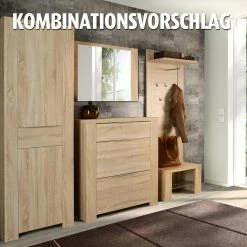 Garderobenschrank - Sonoma Eiche - 70 cm breit -Flur & Diele Verkaufsgeschäft 1023044300 02 1600Wx1600H