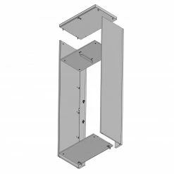 Garderobenschrank - Sonoma Eiche - 70 cm breit -Flur & Diele Verkaufsgeschäft 1023044300 03 1600Wx1600H