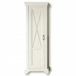 Garderobenschrank - Pinie weiß - 73 cm breit