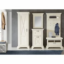 Garderobenkommode - Pinie weiß - 73 cm breit -Flur & Diele Verkaufsgeschäft 1023063700 03 1600Wx1600H