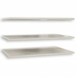 3er-Set Einlegeböden - Pinie weiß