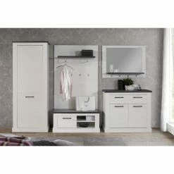 Garderobenschrank - Pinie weiß - Touchwood - 76 cm -Flur & Diele Verkaufsgeschäft 1023071300 04 1600Wx1600H