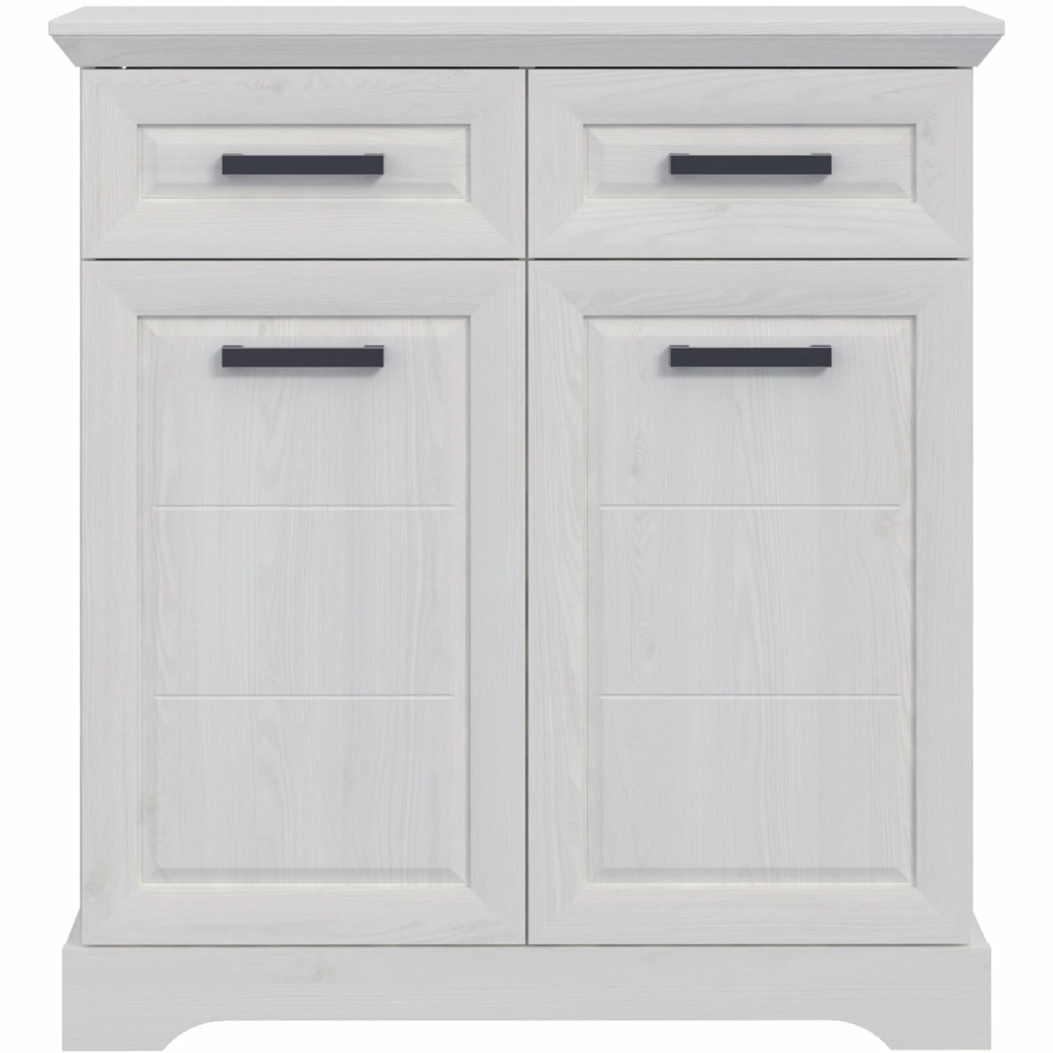 Garderobenkommode - Sibiu Lärche weiß - Soft-Close - 95 cm breit 4 Garderobenkommode - Sibiu Lärche weiß - Soft-Close - 95 cm breit – Bild 2