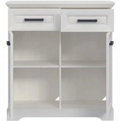 Garderobenkommode - Sibiu Lärche weiß - Soft-Close - 95 cm breit 13 Garderobenkommode - Sibiu Lärche weiß - Soft-Close - 95 cm breit -Flur & Diele Verkaufsgeschäft 1023077100 04 1600Wx1600H