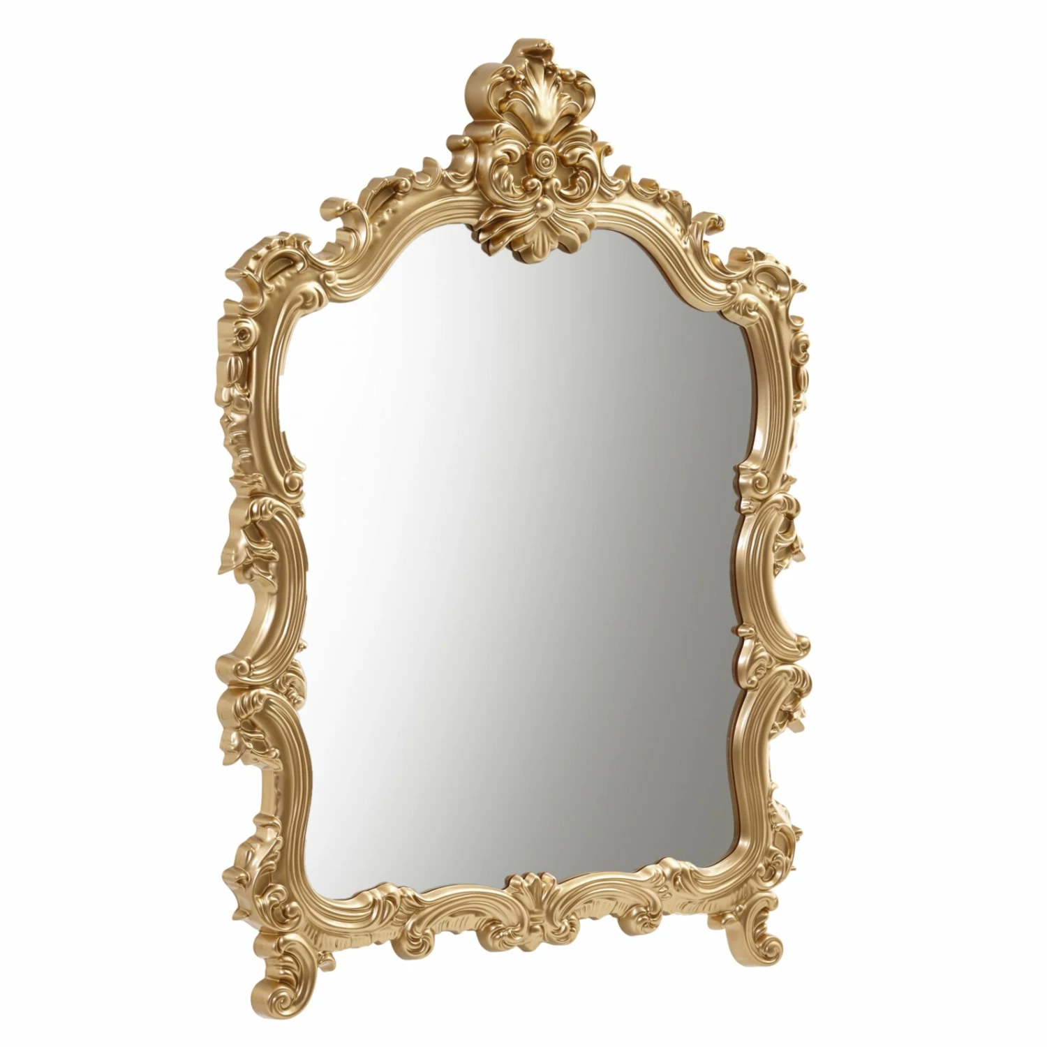 Wandspiegel - gold - 117 cm hoch 3 Wandspiegel - gold - 117 cm hoch