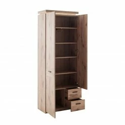 Garderobenschrank - Viking Oak - LED-Beleuchtung - 198 cm 17 Garderobenschrank - Viking Oak - LED-Beleuchtung - 198 cm -Flur & Diele Verkaufsgeschäft 1189006600 05 1600Wx1600H