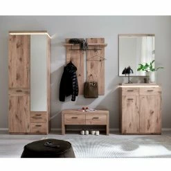 Kommode - Viking Oak - LED-Beleuchtung - 75 cm -Flur & Diele Verkaufsgeschäft 1189006700 11 1600Wx1600H