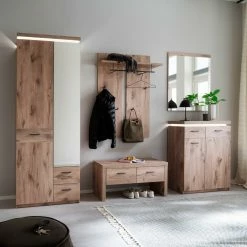 Kommode - Viking Oak - LED-Beleuchtung - 75 cm -Flur & Diele Verkaufsgeschäft 1189006700 12 1600Wx1600H