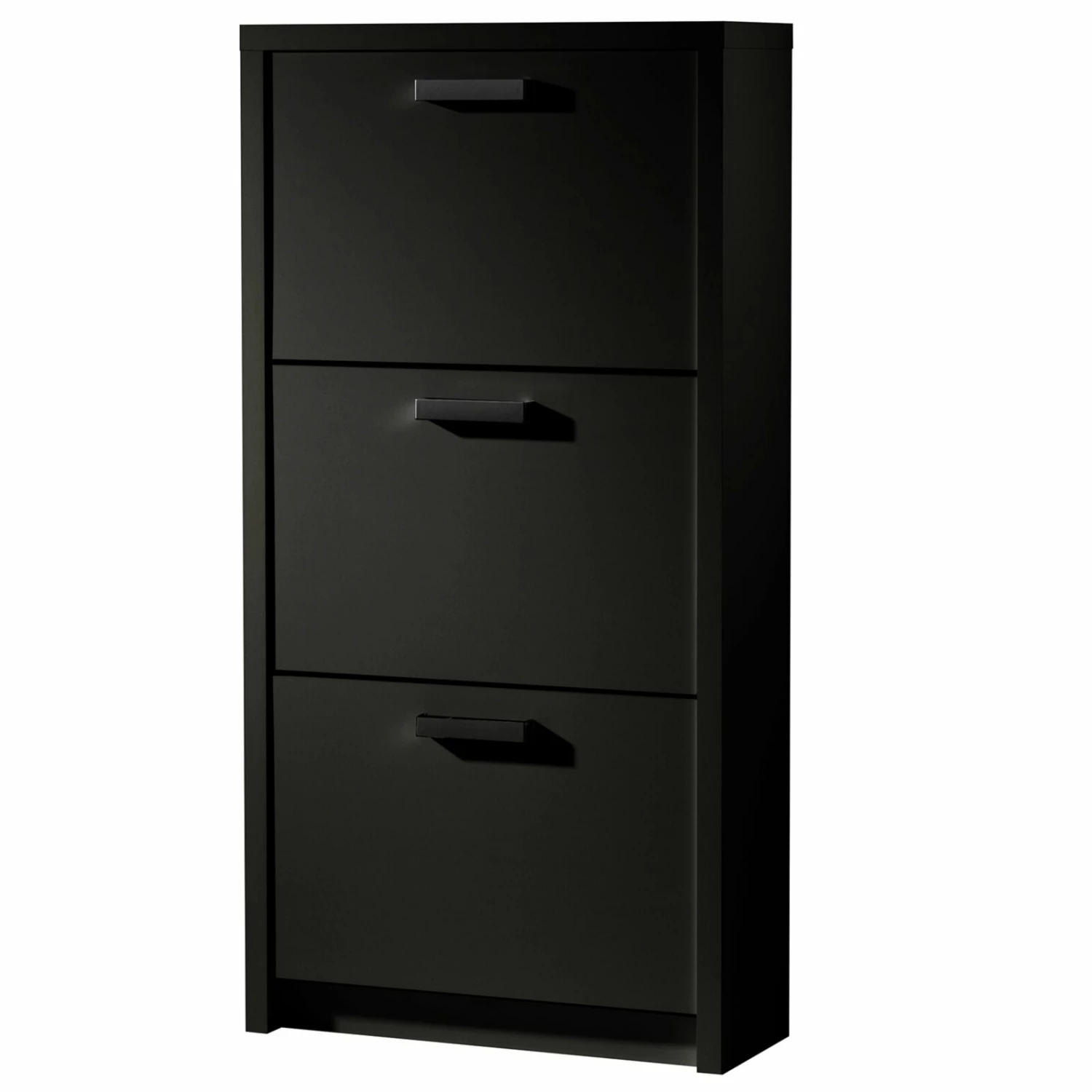 Schuhkipper - Schwarzstahloptik - 3 Klappen 3 Schuhkipper - Schwarzstahloptik - 3 Klappen