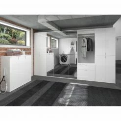 Garderobenkommode PROJEKT X - weiß - 30 cm breit -Flur & Diele Verkaufsgeschäft 1331005700 05 1600Wx1600H