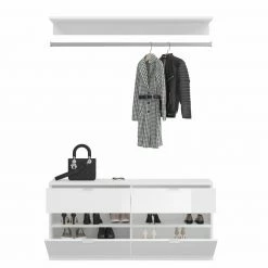 Zwischenelement PROJEKT X - weiß - 121 cm breit -Flur & Diele Verkaufsgeschäft 1331006000 03 1600Wx1600H