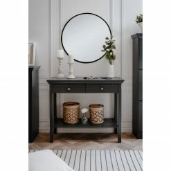 Konsolentisch VERA - anthrazit - 90 cm breit -Flur & Diele Verkaufsgeschäft 1332002300 04 1600Wx1600H