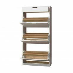 Schuhkipper - weiß - Kiefer massiv - 60 cm breit -Flur & Diele Verkaufsgeschäft 1335001000 03 1600Wx1600H