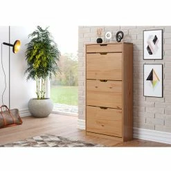 Schuhkipper - natur - Kiefer massiv - 60 cm breit 10 Schuhkipper - natur - Kiefer massiv - 60 cm breit -Flur & Diele Verkaufsgeschäft 1335001001 04 1600Wx1600H