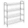 Schuhregal - Metall verchromt - 4 Etagen -Flur & Diele Verkaufsgeschäft 2668000200 1600Wx1600H