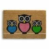 Kokos-Fußmatte - beige - Eulen - 40x60 cm -Flur & Diele Verkaufsgeschäft 2685000490 1600Wx1600H