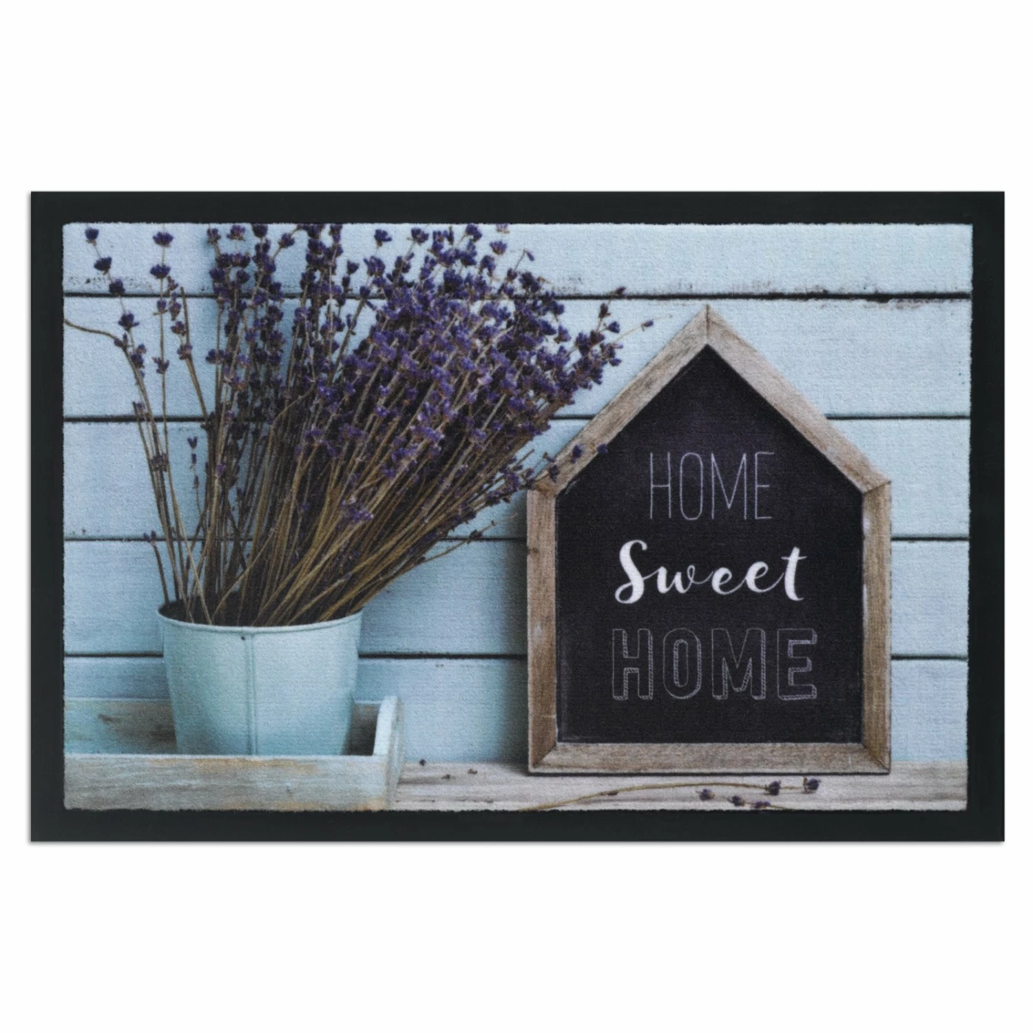 Fußmatte - weiß-lila - Lavendel - 40x60 cm 3 Fußmatte - weiß-lila - Lavendel - 40x60 cm